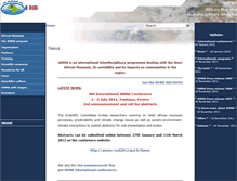 Tablet Screenshot of amma-international.org